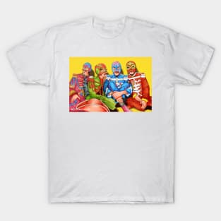 Sgt. Pepper Lucha Hearts Club Band T-Shirt